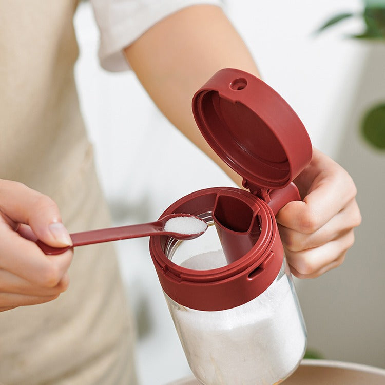 Small Seasoning Jars Lids Spoons