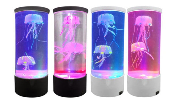 LED Jellyfish Aquarium Lamp Night