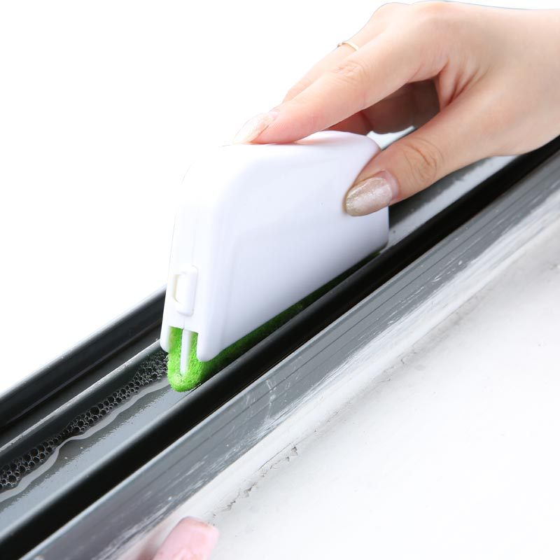 Gap Brush Cleaning Window Grooves
