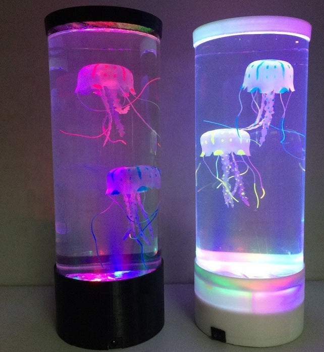 LED Jellyfish Aquarium Lamp Night