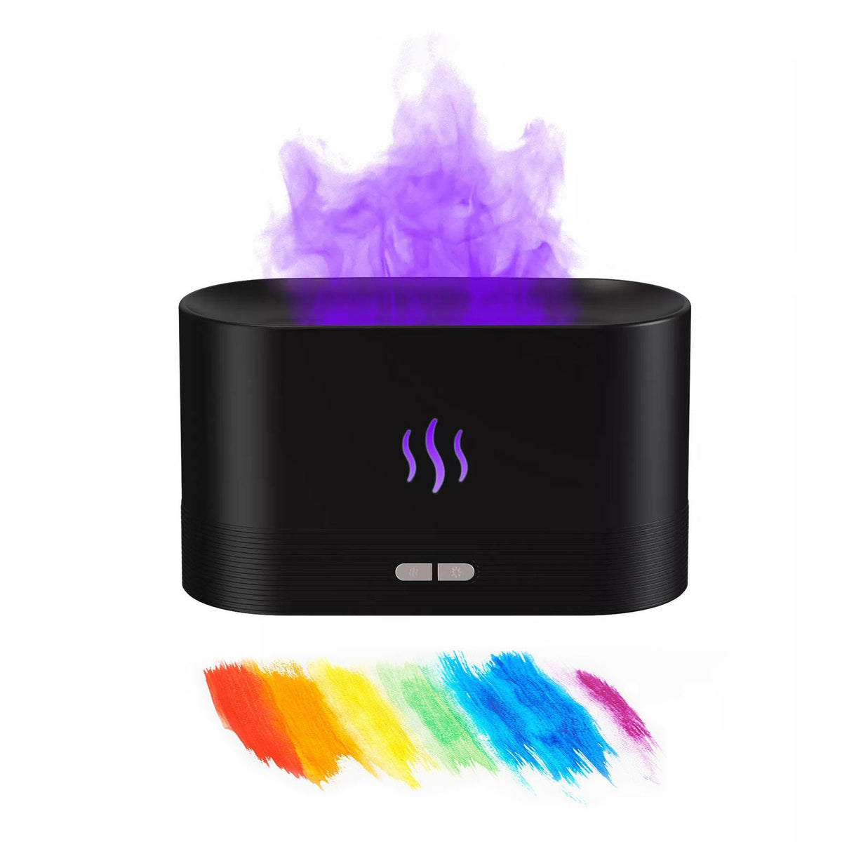 USB Ultrasonic Flame Humidifier Led