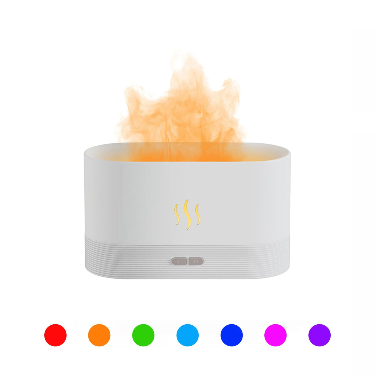 USB Ultrasonic Flame Humidifier Led