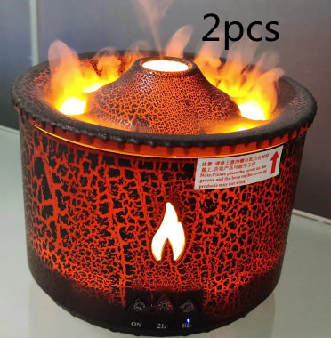 Ultrasonic Essential Oil Humidifier Volcano