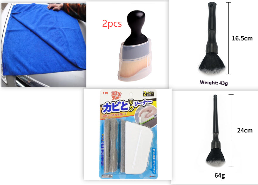 Gap Brush Cleaning Window Grooves