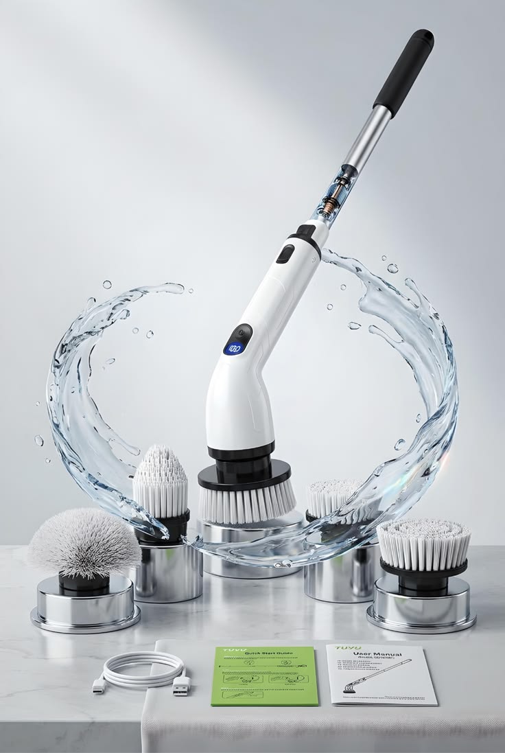 Homeheaven™ 9-in-1 Electric Spin Scrubber