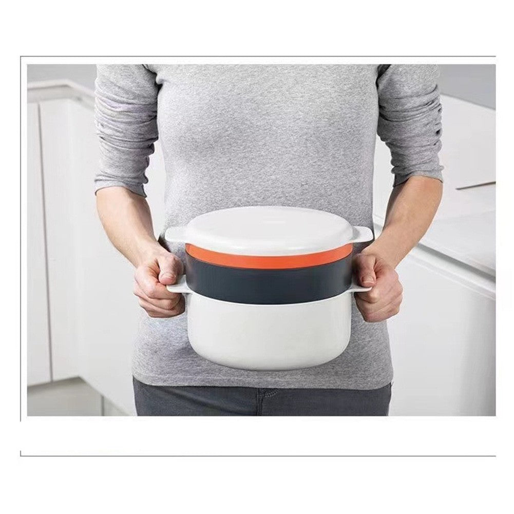 Plastic Microwave Steaming Container Gadgets