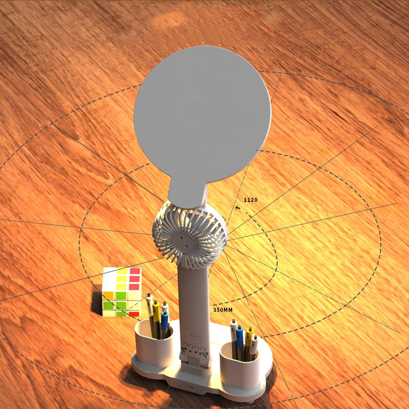 LED Clock Table Lamp USB