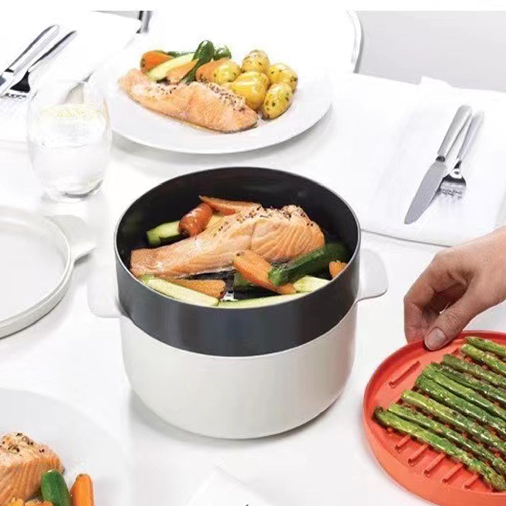 Plastic Microwave Steaming Container Gadgets