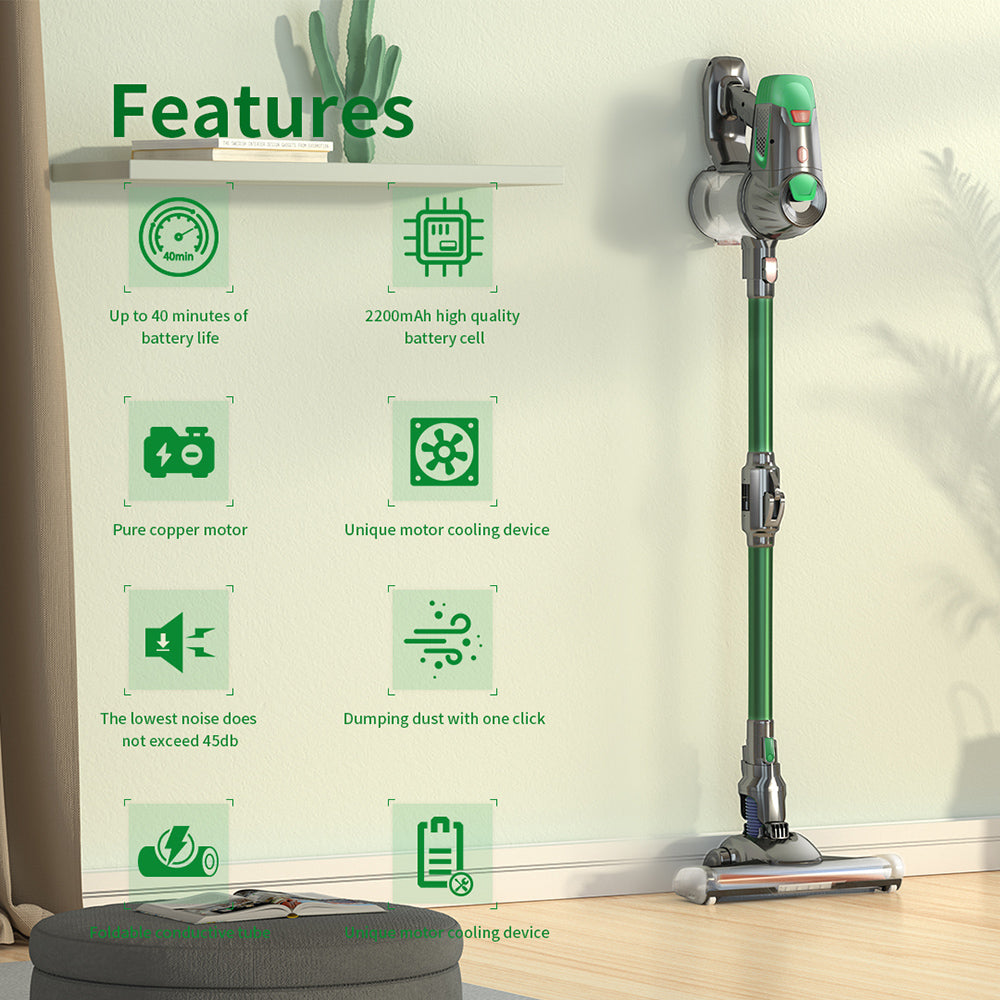 Handheld Wireless Vaccum Cleaner Foldable