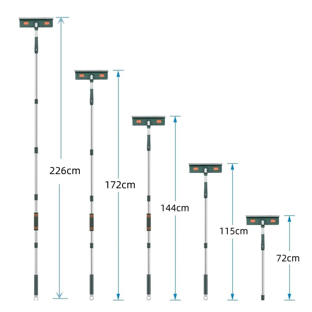 Lengthened Splicing Rod Window Cleaning
